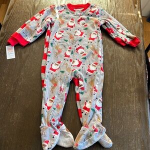 Carters 2 Piece Christmas Flannel Pajamas